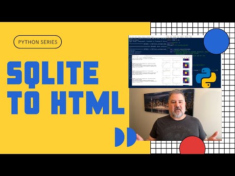 How to Use Python to Output Custom HTML from Your SQLite Query