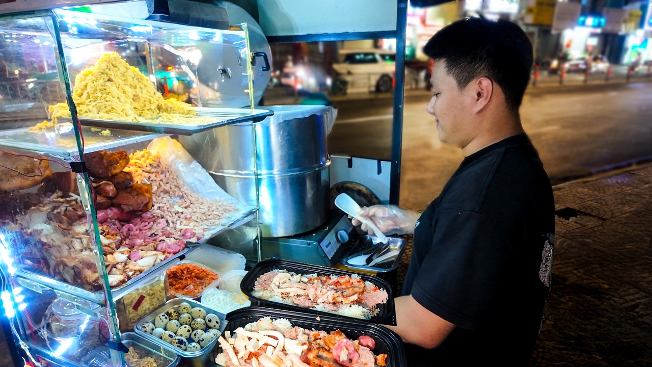 BÌNH THẠNH ĂN GÌ? Khám Phá Xe Xôi Truyền Thống Của Ông Chủ Nhí 18 Tuổi - Pate Nhà Làm Thơm Nức