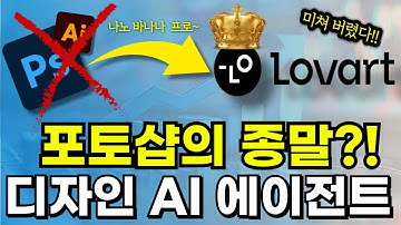 미쳤다! 핫한 나노바나나 프로 탑재한 최신 에이전트 Lovart AI 클릭만으로 디자인 끝내는 법