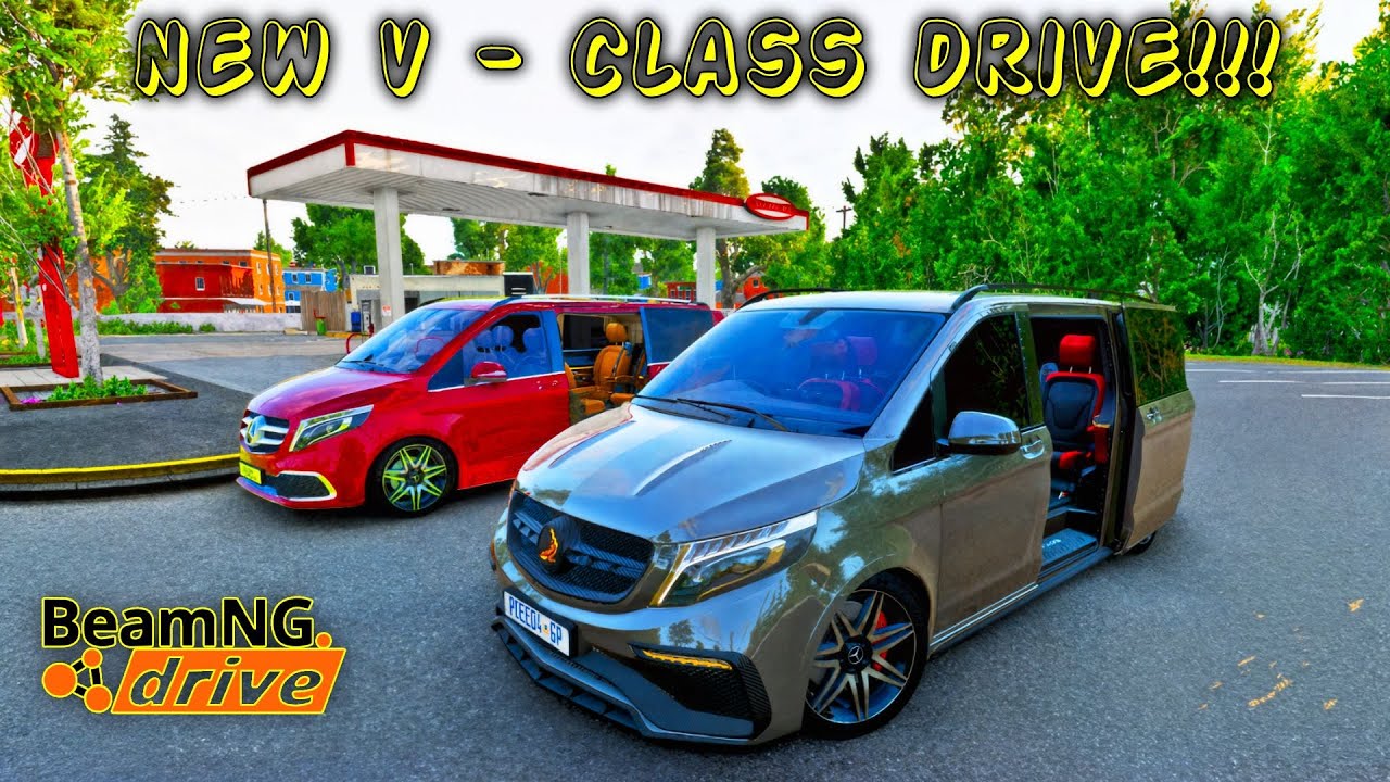 Picked Up 2 New Mercedes V-Class Vans | BeamNG Drive SA Edition #BeamNGDrive #VClassPickup #SAStyle
