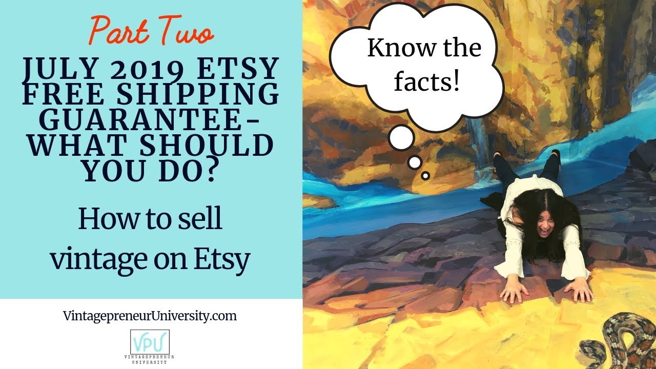 What To Do About The Etsy Free Shipping Guarantee Part Two How To