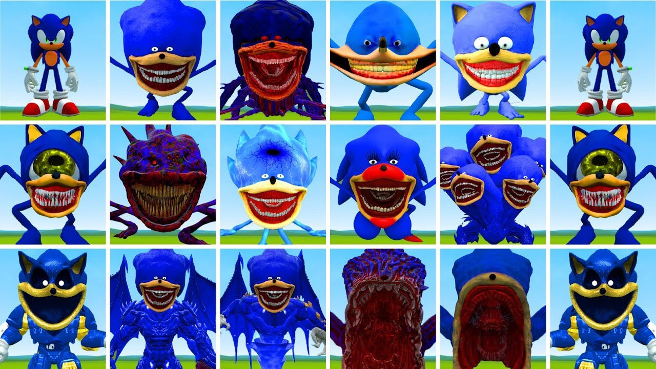 NEW ALL SHIN SONIC TAPES FAMILY in Garry's Mod