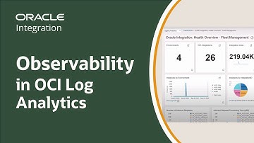 Observability in OCI Log Analytics