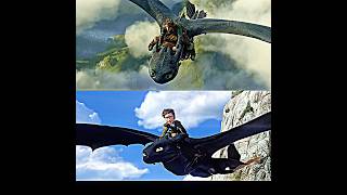 Httyd Animated Vs Live Action Httyd Edit 4K