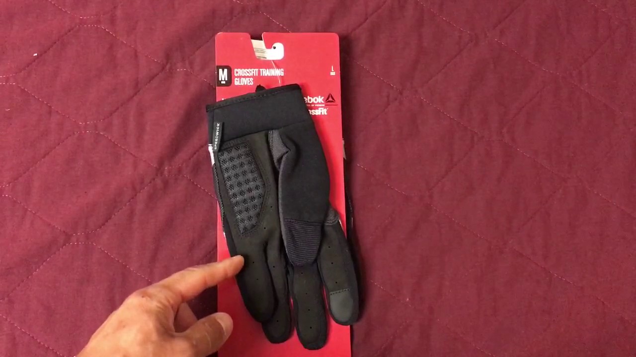 reebok full finger functional gloves