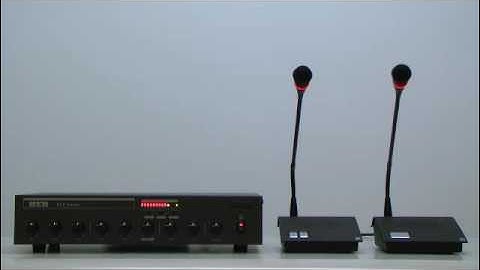 Power on & Automatical detect - BXB EDC Series conference system