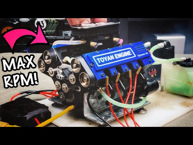 YOU HAVE TO HEAR THIS V8 ENGINE - NEW TOYAN X-POWER 