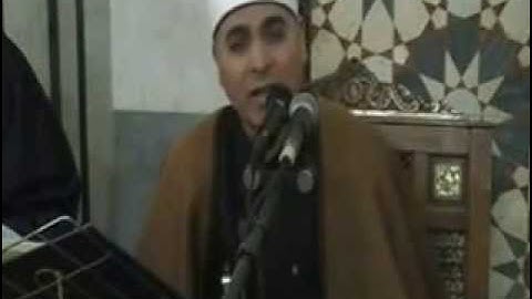 الشيخ عبدالله محمد عزب التلاوه الاولى من مسجد النور بالعباسيه 28=2=2015