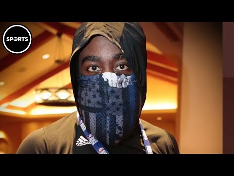James Harden Wears Thin Blue Line Face Mask