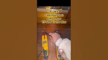 Fluke Multimeter | Continuity | Speed Test