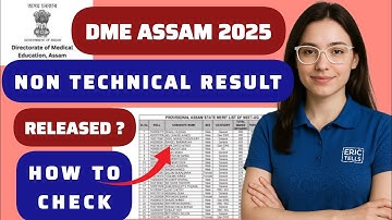 dme assam grade 3 result 2025 | dme assam grade 3 non technical result 2025