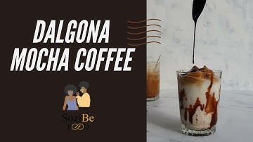 Dalgona Mocha Coffee Recipe | How to make Whipped Cafe Mocha