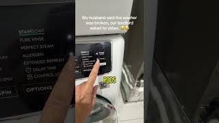 She Tried Laundry Then This Exploded 😳 🎥 @iandirebel