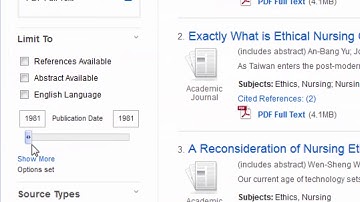 Video 1: Introduction to CINAHL