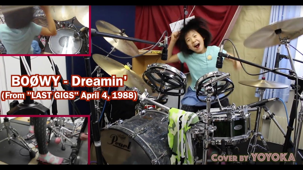 BOØWY - Dreamin'- (from LAST GIGS）/ Covered by Yoyoka (at the age of 9)
