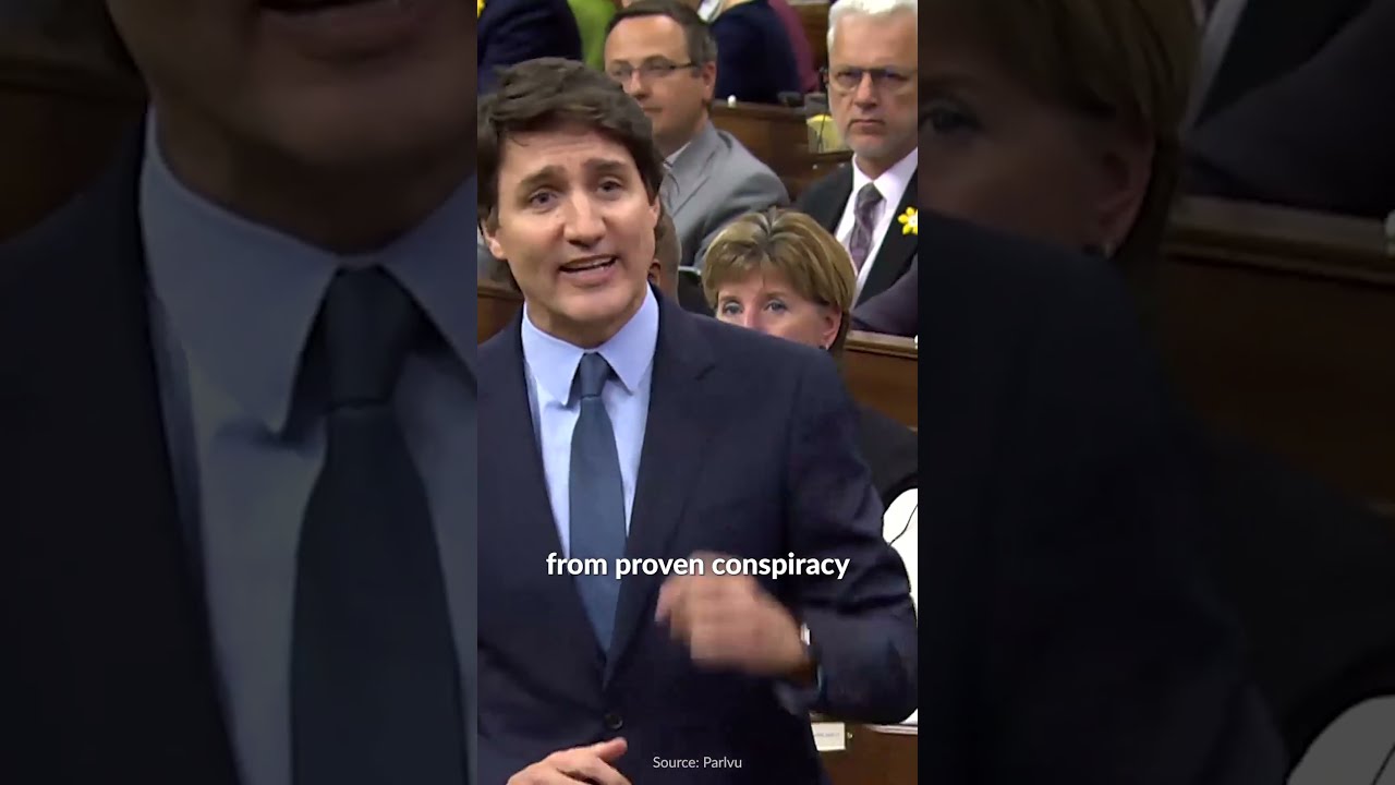WATCH Justin Trudeau Calls Out Pierre Poilievre On Alex Jones Endorsement