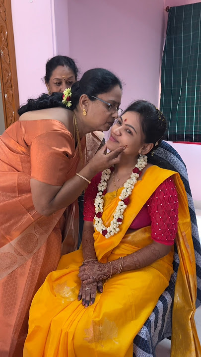 Nalangu Function (Feels Like Yesterday) 🥰 #marriage #wedding #bride #saree #trending #shorts