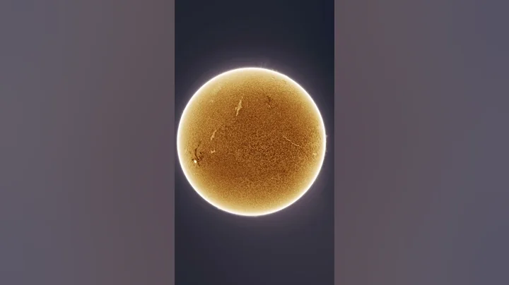 Pointing my telescope at the sun. Don’t do this without a proper filter!  #space #nasa #astronomy - DayDayNews