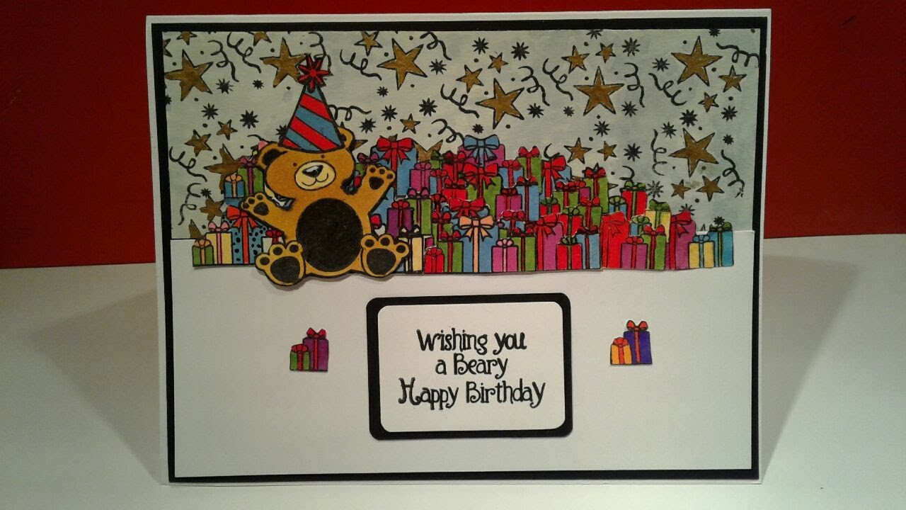 Maymaymadeit Design Team Project  Beary Happy Birthday