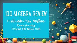 10.0 Algebra Review