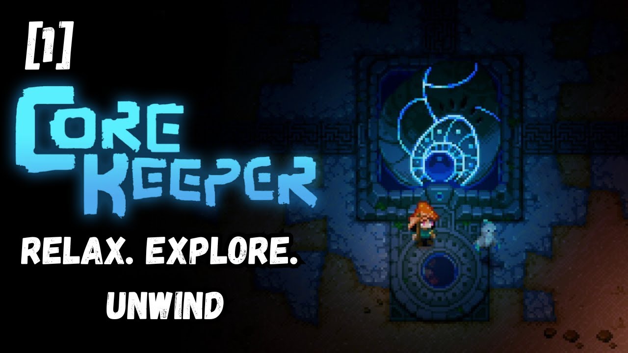 Early Game Exploration & Base Building - Core Keeper Part 1 | Relaxing Gameplay for Study & Sleep