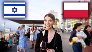 What do Israelis think of Poland? Street interview in Tel-Aviv, Israel [English subtitles]
