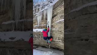 Ice Climbing Fail