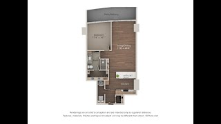 LVL29 Luxury Highrise - A8, 1 Bedroom Apartment Home - Mid-Rise Views