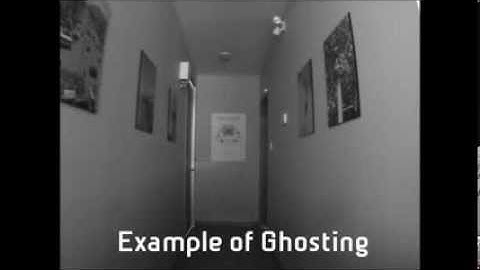 Ghosting Demo - with and without Infra-Red illuminator