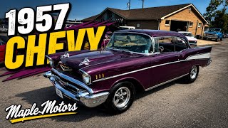 Information TEST DRIVE 1957 Chevrolet BelAir $36,900 Maple Motors Update