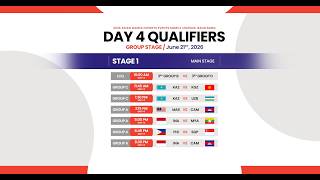 2026 Asian Games Esports Events Mobile Legends: Bang Bang Qualifiers Day 4