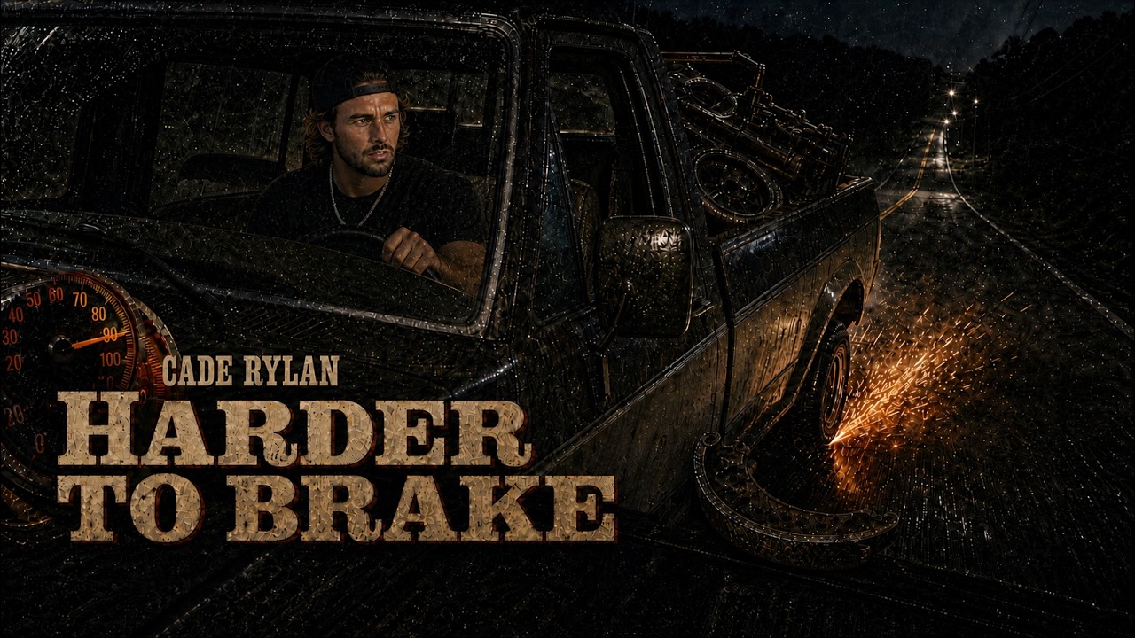 CADE RYLAN - Harder To Brake (Official Lyric Video)