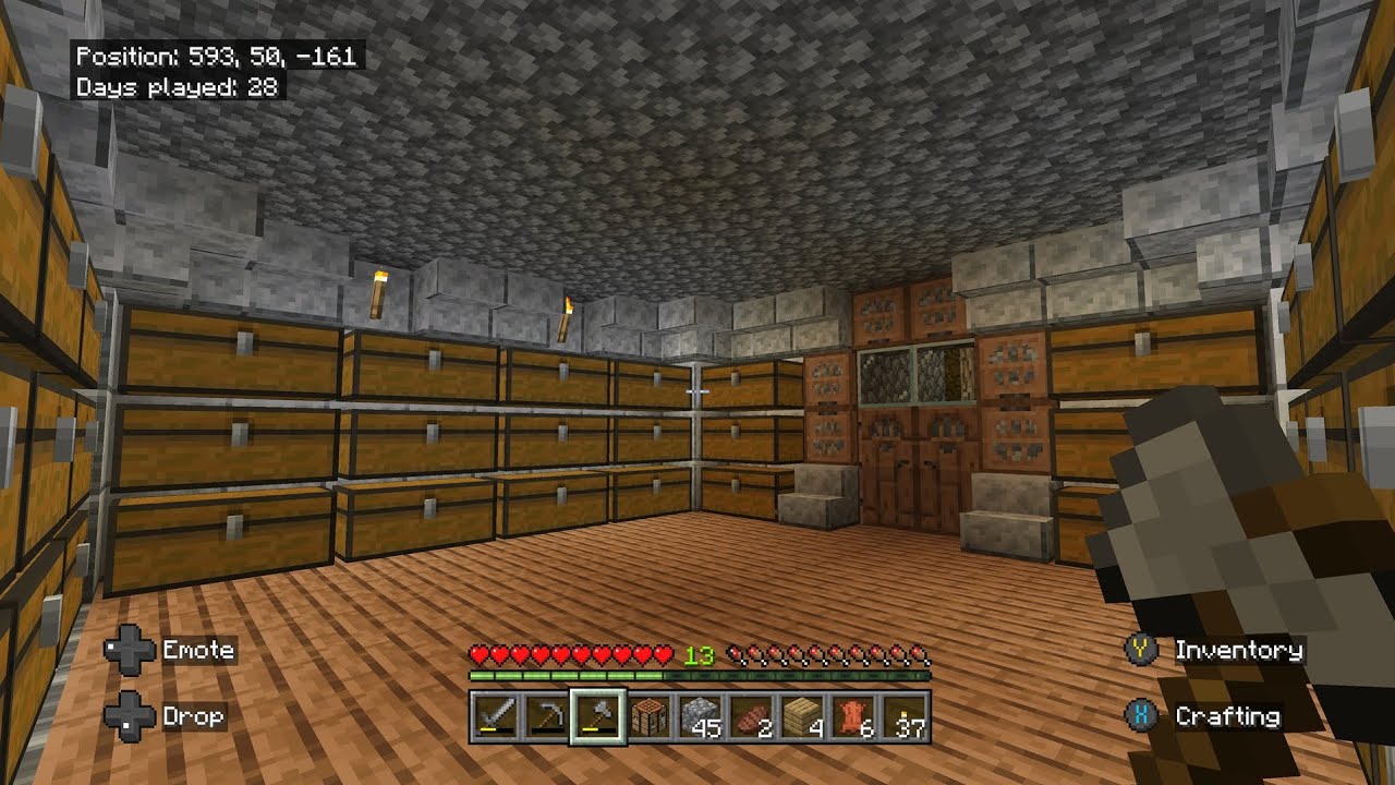 Chest room finished #7. - YouTube