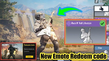 How To Get Free Emote Redeem code in cod mobile 2022 | Redeem code codm 2022 | Emote Redeem code