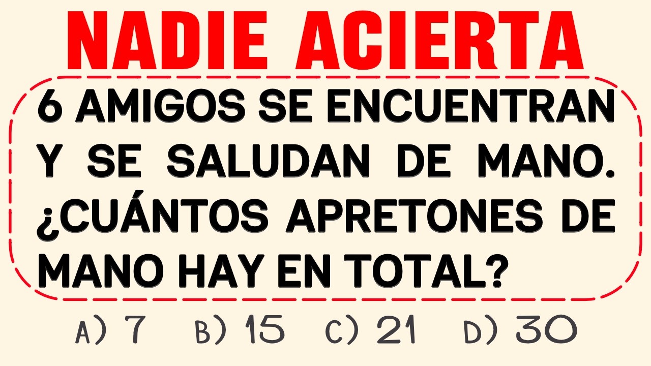 6 EJERCICIOS CEREBRALES | Prof. Alejandro