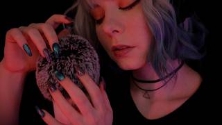 ASMR | slow & gentle Whispering "Shh, relax, it's okay" - Stormy Fluffy Mic screenshot 2