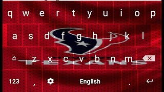 How To Install Houston Texans🏈Keyboard Themes screenshot 4