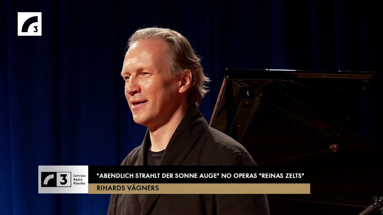 Pauls Putnins singing Wotan's 'Abendlich strahlt der Sonne Auge'