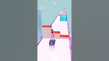 🥲 strip roll beautiful 👩‍🦰 girl is skate run gameplay level 16 🎮‼️ #games #birdtrend #gameplay