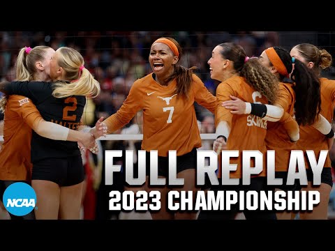 Texas vs. Nebraska: 2023 NCAA volleyball championship | FULL REPLAY