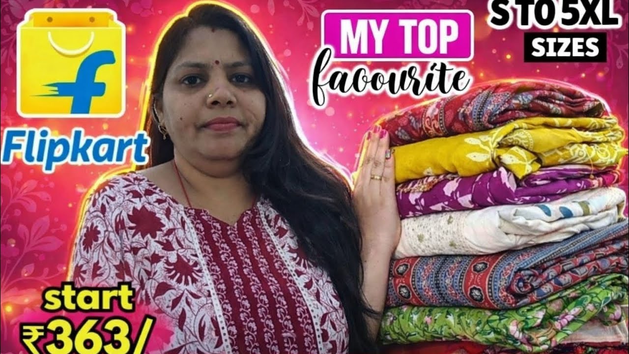 Flipkart Kurta Set Haul, Embroidered Kurta Pant Set With Dupatta, Cotton Anarkali Kurta Palazzo Set