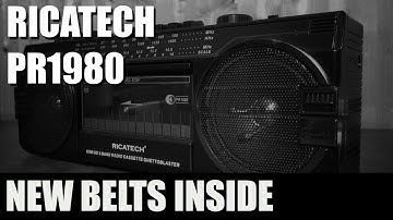Ricatech PR1980 - A new belt to fix wow and flutter - It works !
