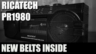Ricatech PR1980 - A new belt to fix wow and flutter - It works ! screenshot 5