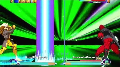 MVC2: Rogue Bypasses Magnetic Shockwave (Stream Highlights#27)