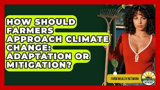 How Should Farmers Approach Climate Change: Adaptation Or Mitigation? - Farm Wealth Network