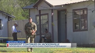 BLUE alert issued for suspect in Jacksonville police officer shooting
