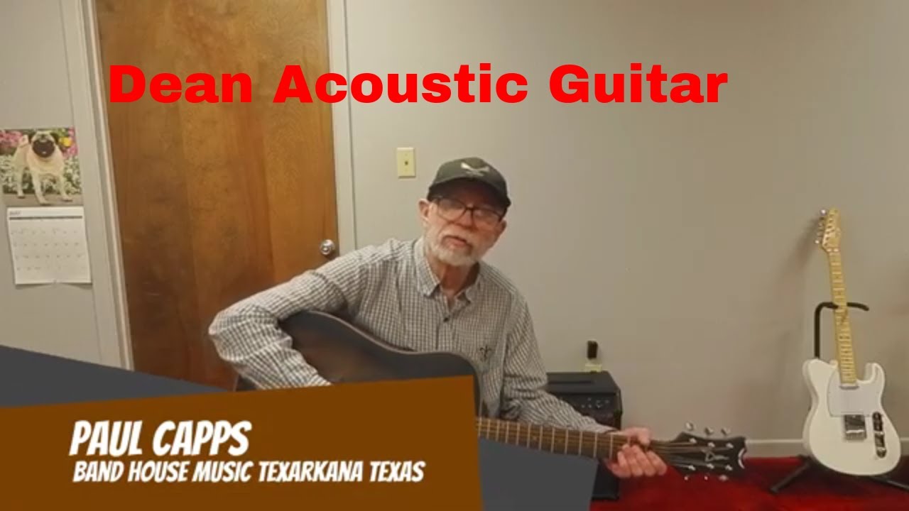 Dean St  Augustine Acoustic Guitar