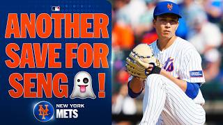 Kodai Senga stays PERFECT as a closer with ANOTHER SAVE for the Mets in save chances