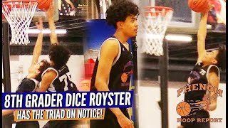 8th Grader Dice Royster is WESLEYAN Christian's NEXT IN LINE! 6'4 Forward a BLOCKING Machine!