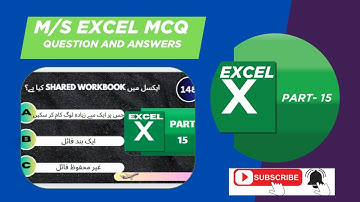 Top MS Excel MCQ for all Competitive Exams|Ms excel mcqs part15/ms excel mcq questions/Ms excel quiz